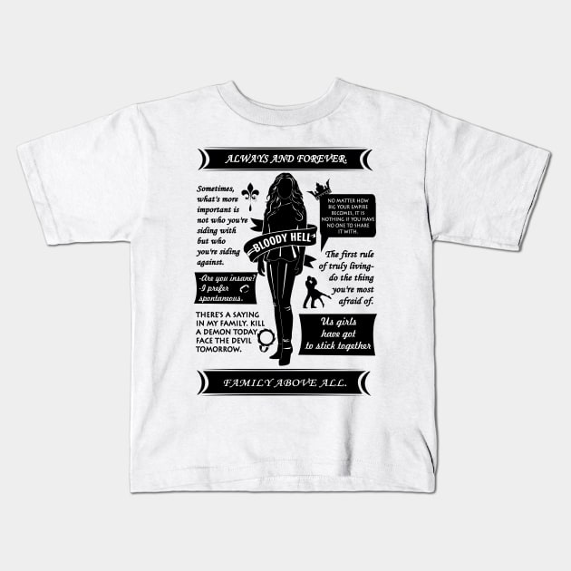 Rebekah Original Vampire Kids T-Shirt by KsuAnn